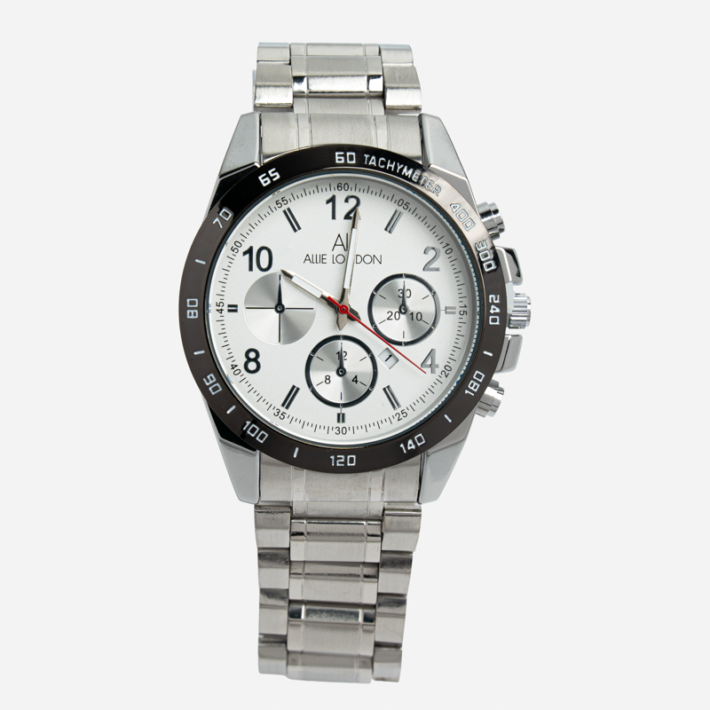 Allie London-Chronograph Collection-White-S