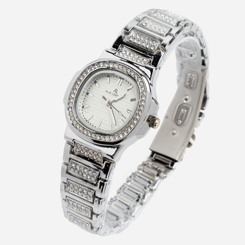 Allie London-Round Classic Collection-White-S